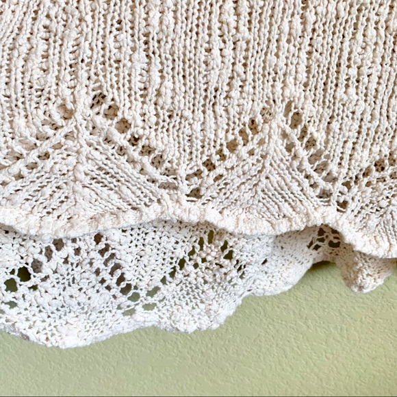 Anthropologie Yellow Bird Crochet Sweater - Picture 7 of 8